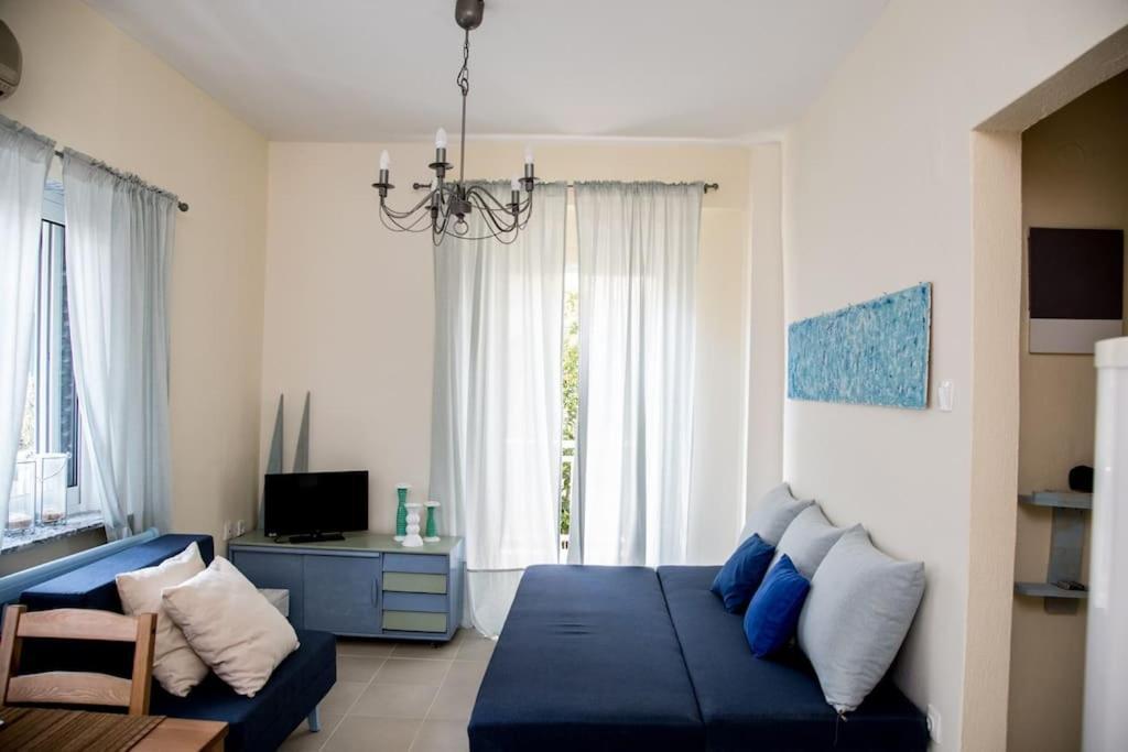Blue Theros Apartments Paralia Dionisiou Zewnętrze zdjęcie