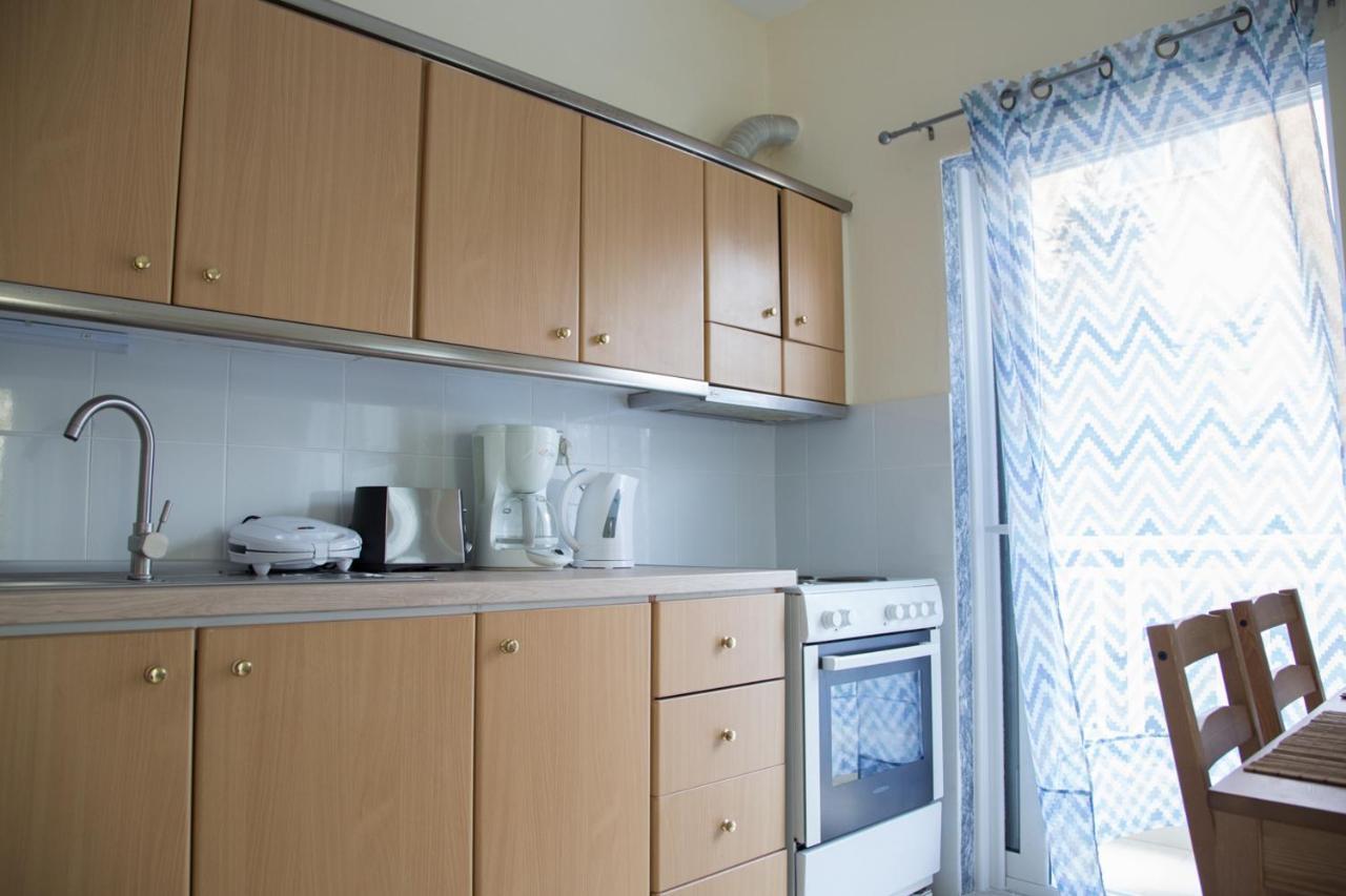 Blue Theros Apartments Paralia Dionisiou Zewnętrze zdjęcie